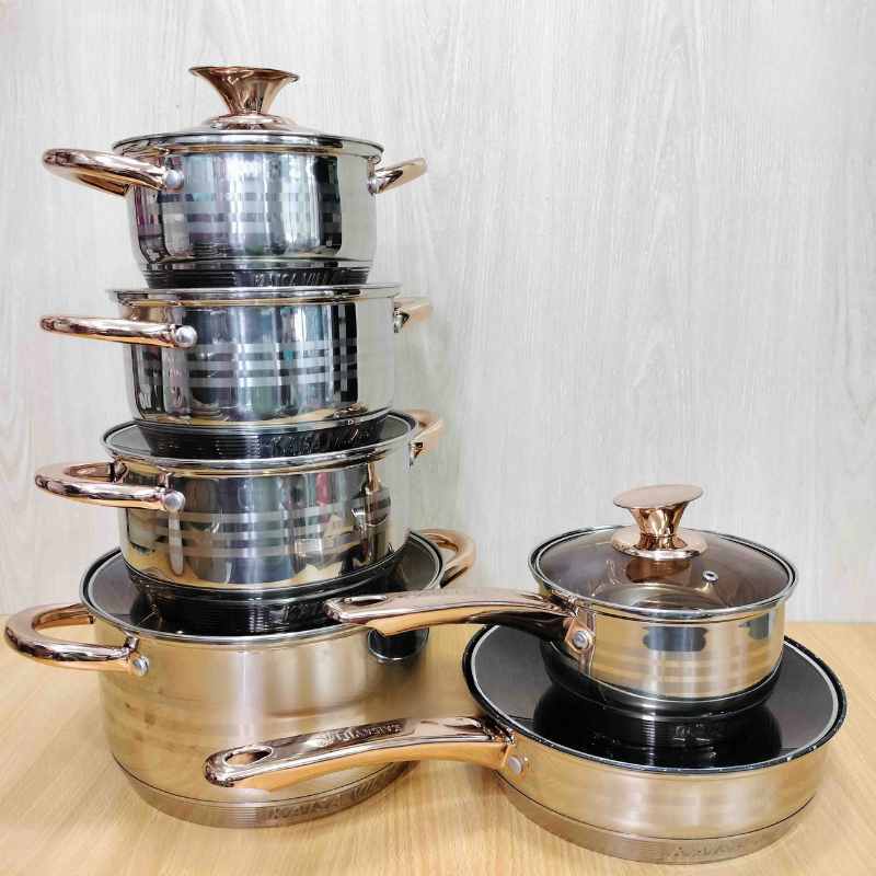 Alternative view of KAISA VILLA STAINLESS STEEL 12PCS