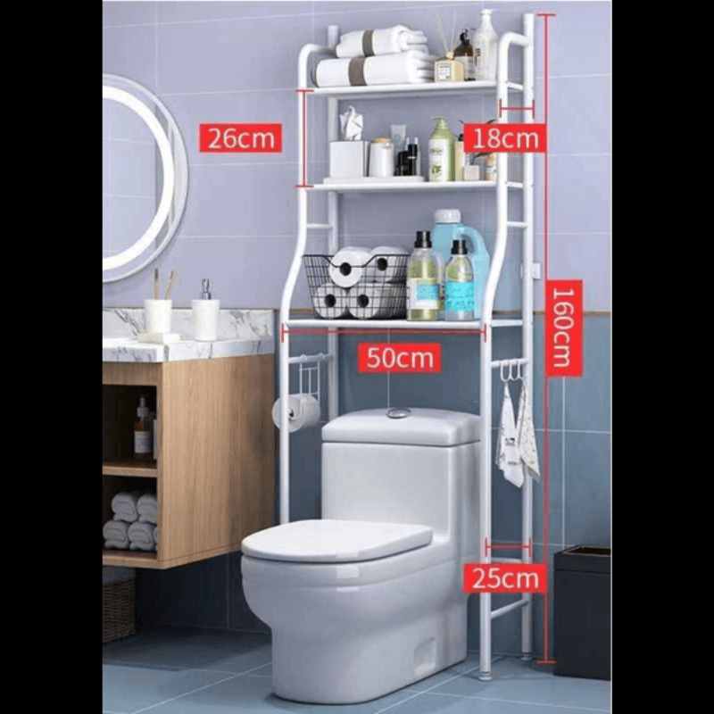 Alternative view of Hi Commode rack