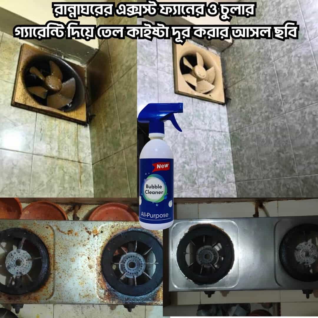 Bubble Kitchen Cleaner Spray