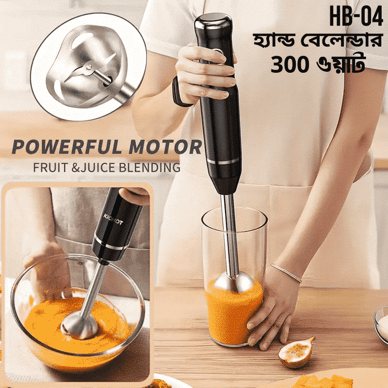 Powerful Hand Blender HB04 - 300 W