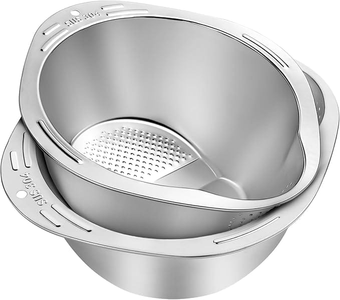 Alternative view of Rice Cleaner Strainer Rice Washing Filter Strainer Basket