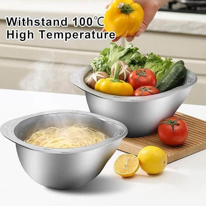 Rice Cleaner Strainer Rice Washing Filter Strainer Basket