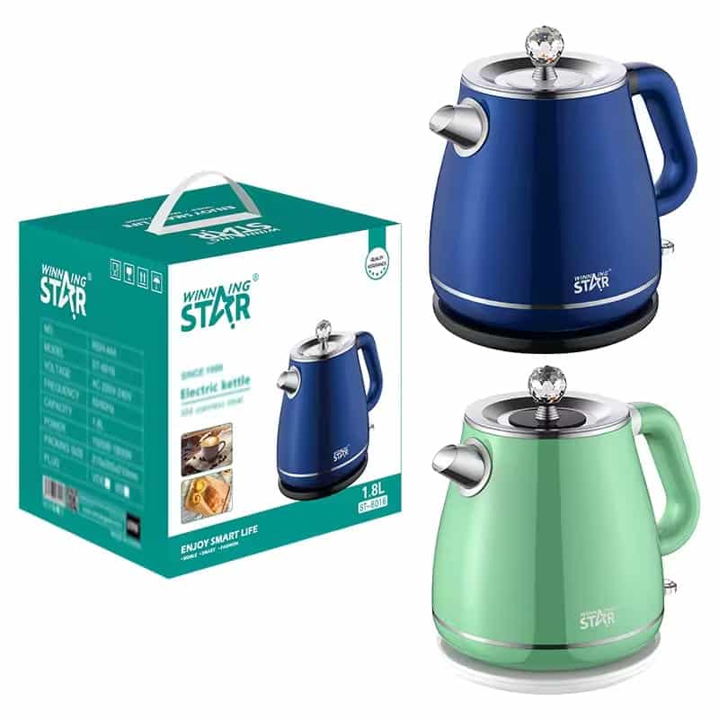 Alternative view of Powerful Stylish Electric Kettly 1.8 L (White)