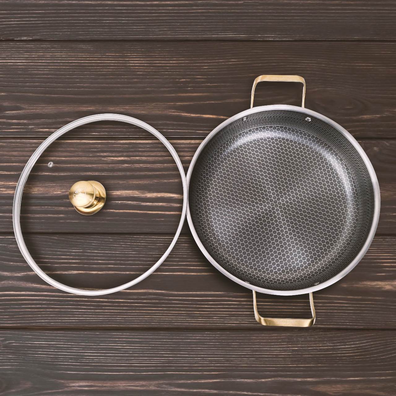 Dr cook dual handel golden 30 cm