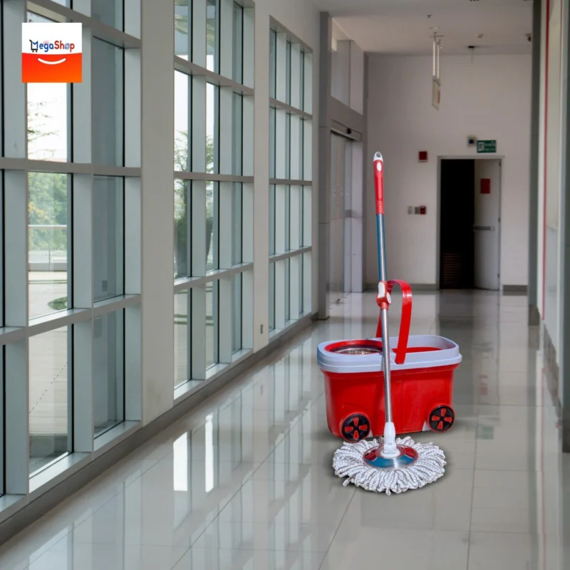 premium Spin Mop With Bucket - Image 5