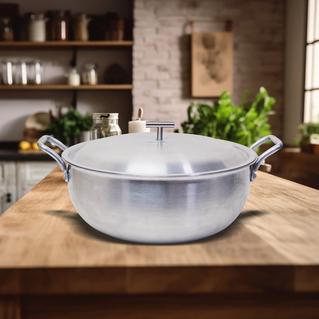 Alternative view of Dr Cook Deep Cooking Pan with lid