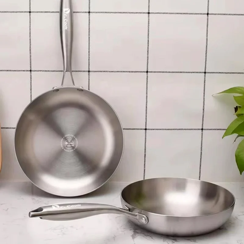 Dr Cook Steel Frypan