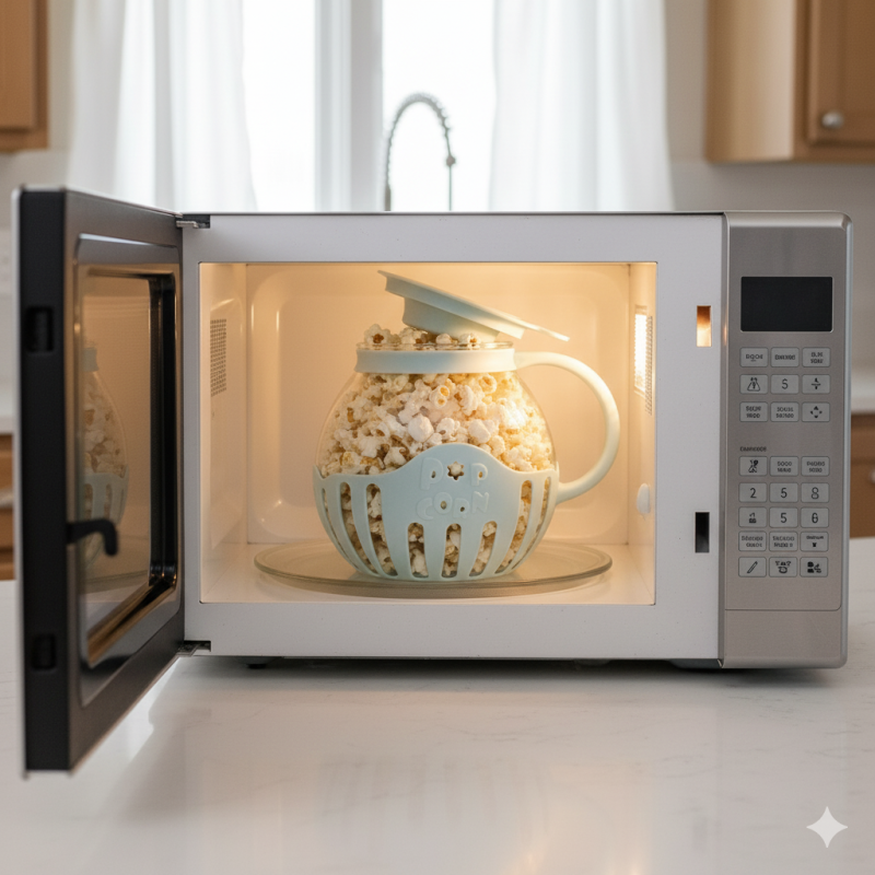 Microwave Popcorn Maker