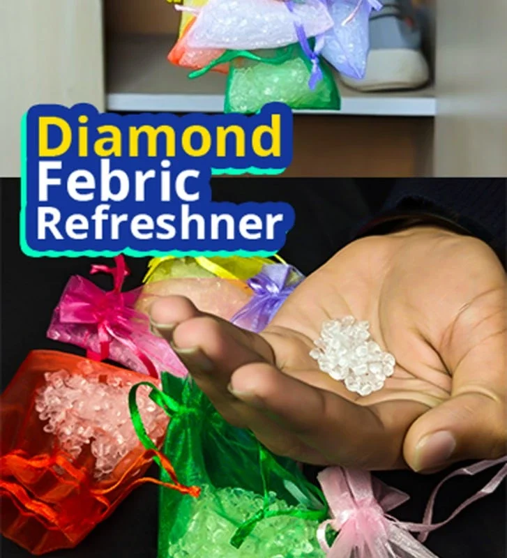 5 pcs pack Diamond Fabrics Refreshner