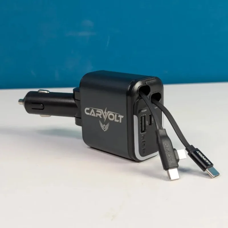 Carvolt 5 in 1 Super Fast Car Charger