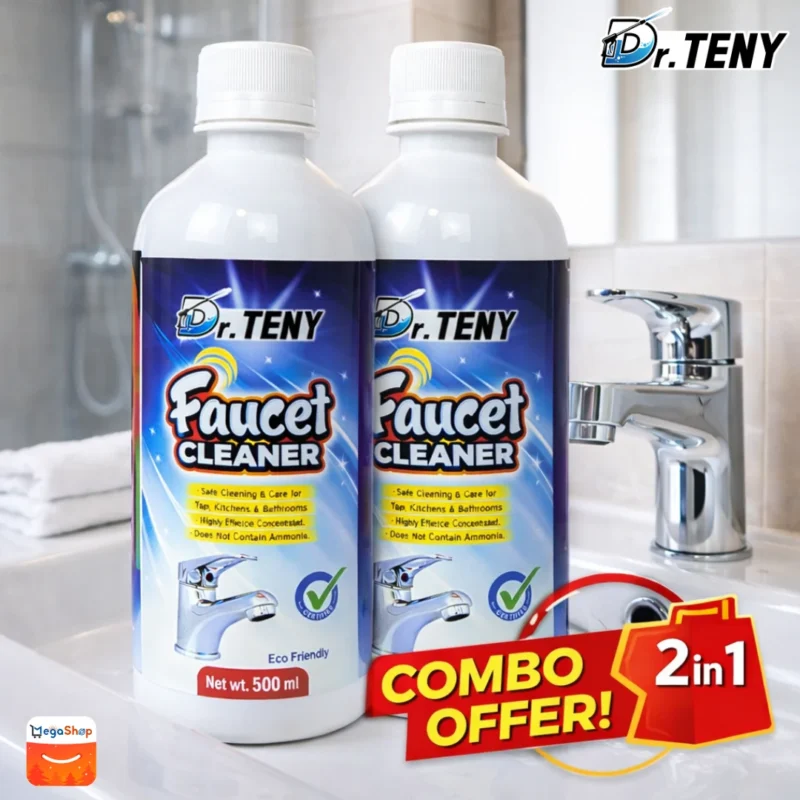 Dr Teny 2টি Ultimate Faucet Cleaner - ট্যাপের জন্য সেরা সমাধান