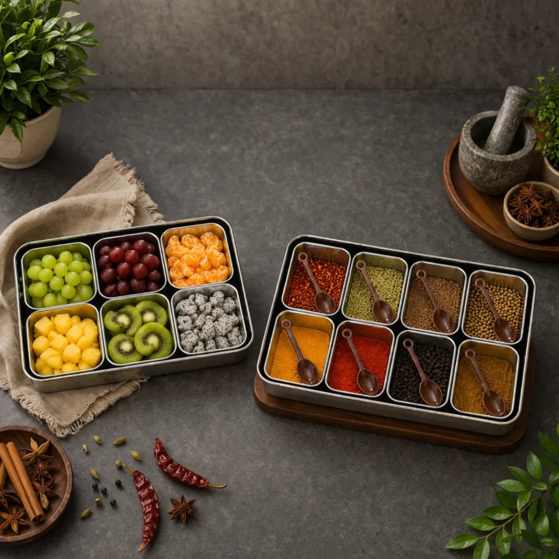 Alternative view of Karaca storage box