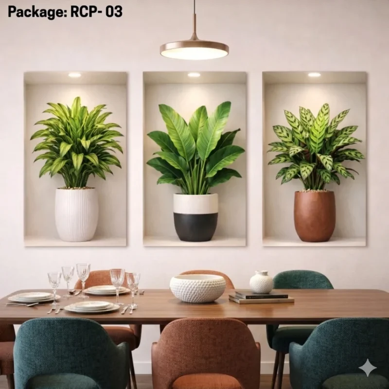 3D Wall Sticker Super Premium (Package: RCP- 03 )