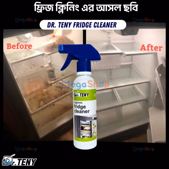 Dr Teny HG Fridge and oven cleaning spray, Interior Refrigerator Cleanser & Odour Neutraliser 200 ml