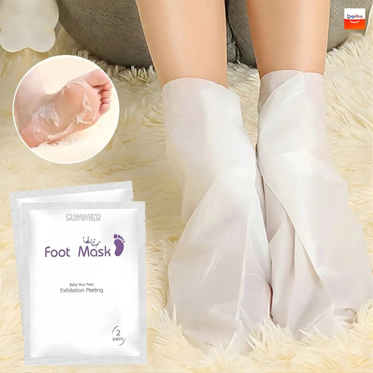 Ultimate 7-Day Deep Exfoliating Foot Mask