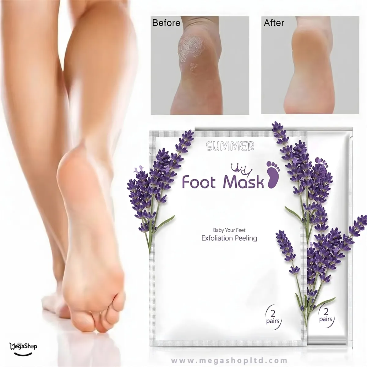 Ultimate 7-Day Deep Exfoliating Foot Mask