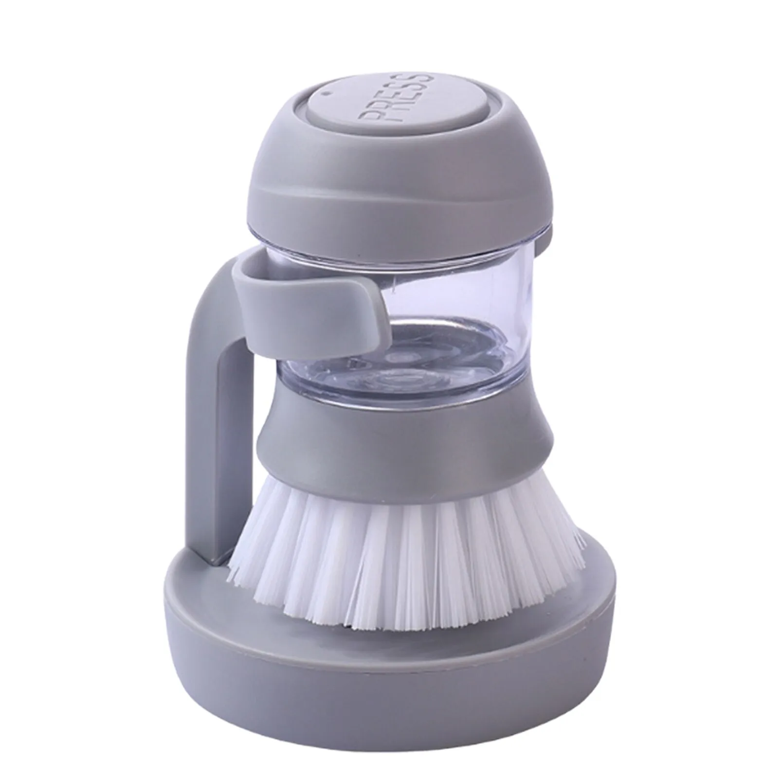 Premium Kitchen Scrub Brush Set with Soap Dispenser