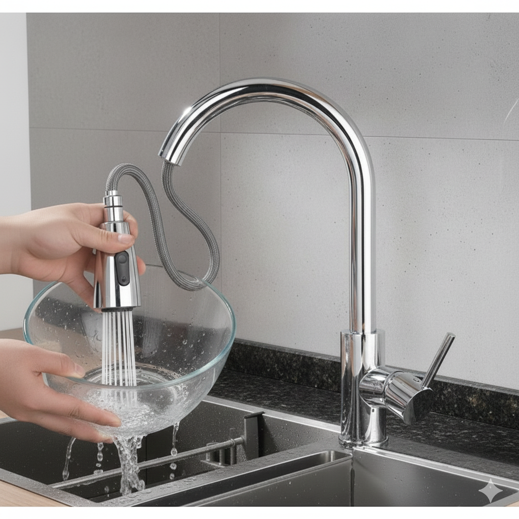 Ultimate Kitchen Faucet with Pull-Down Sprayer