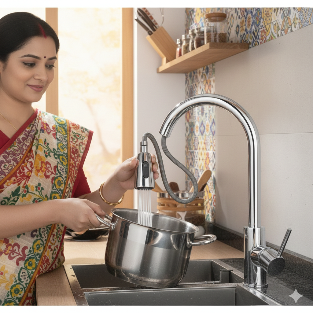 Ultimate Kitchen Faucet with Pull-Down Sprayer