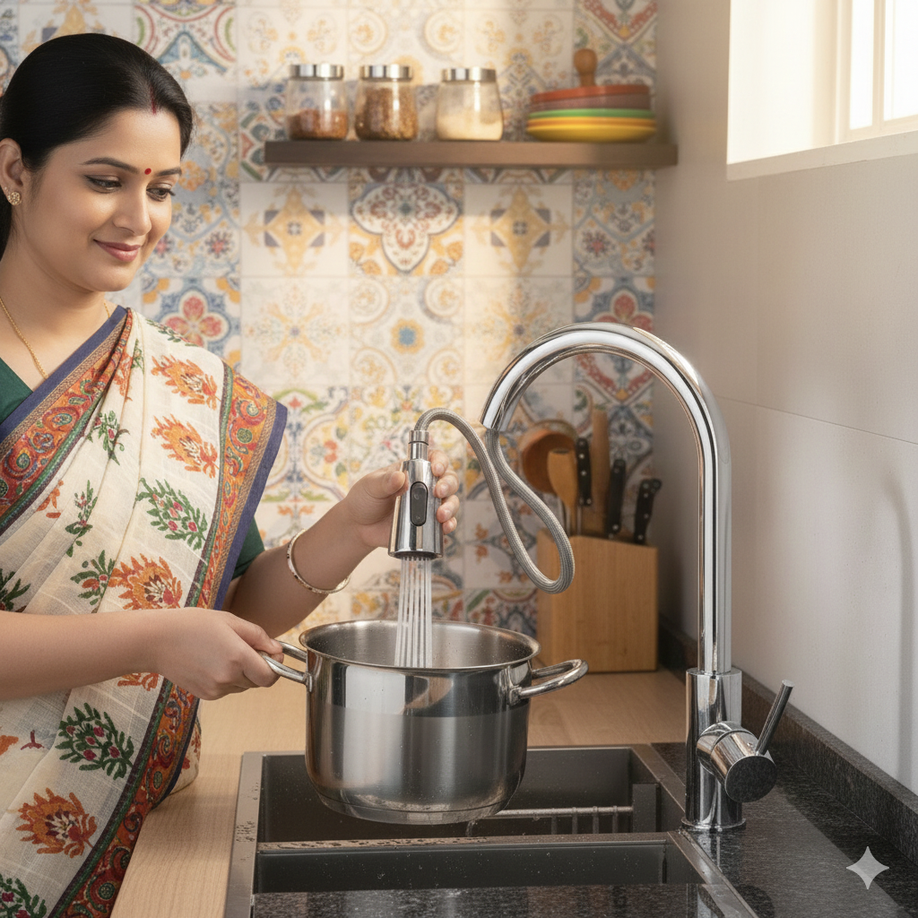 Ultimate Kitchen Faucet with Pull-Down Sprayer