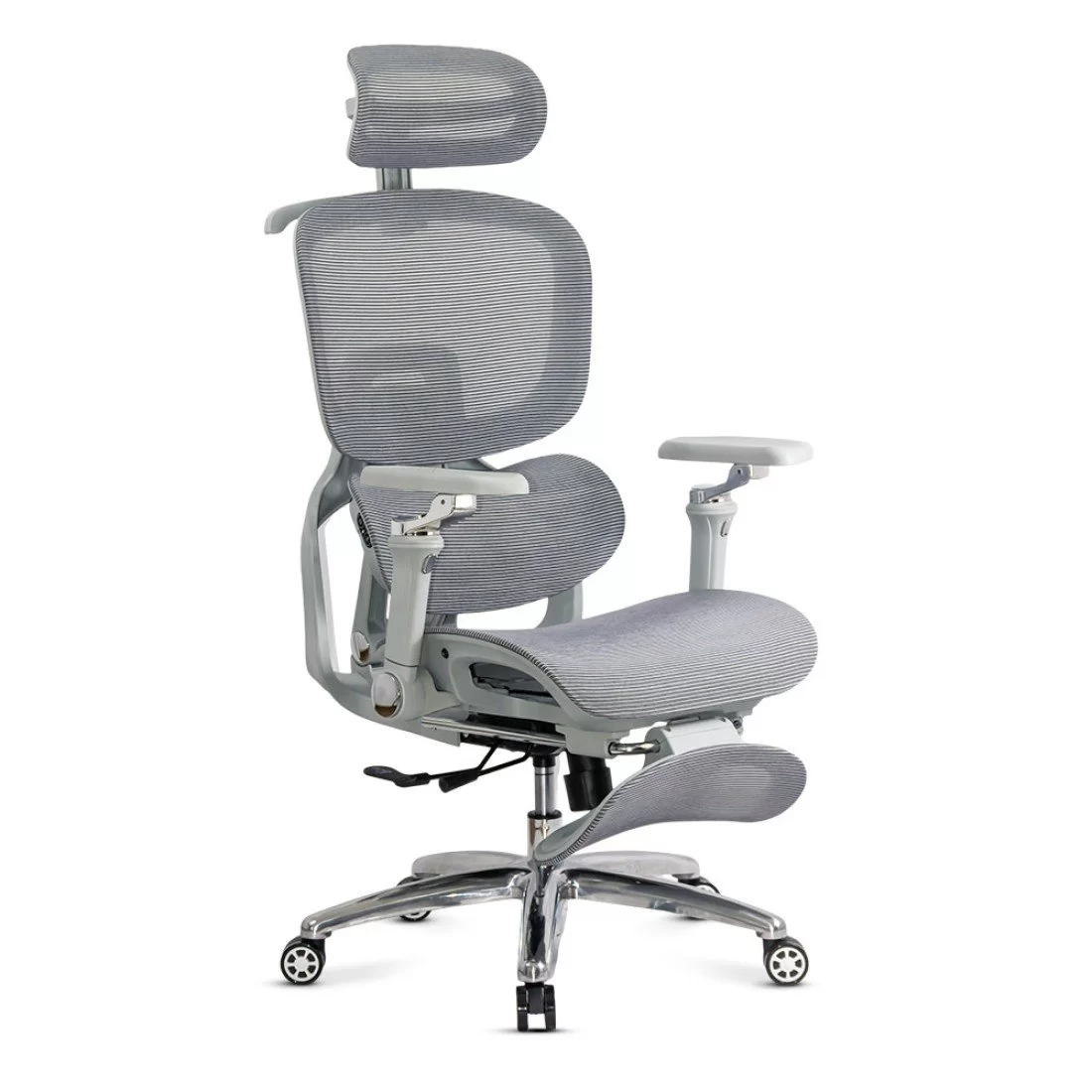 Top-Rated Ergonomic Mesh Chair 5-in-1 Comfort Edition – Premium Support & Smart Features