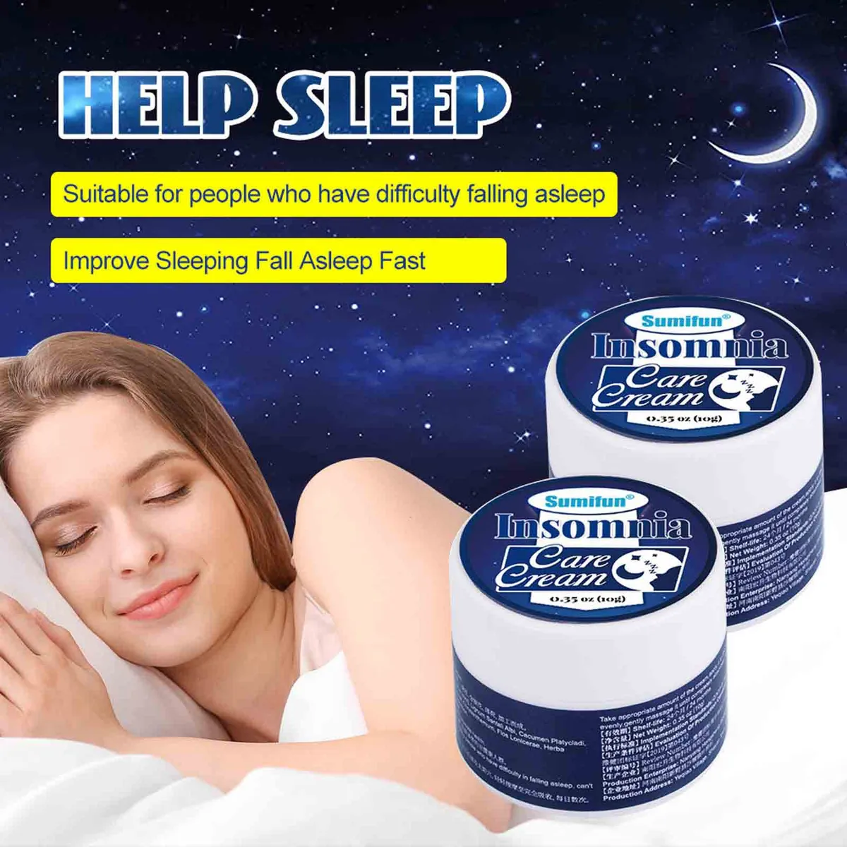 1 pcs Ultimate Insomnia Care Cream