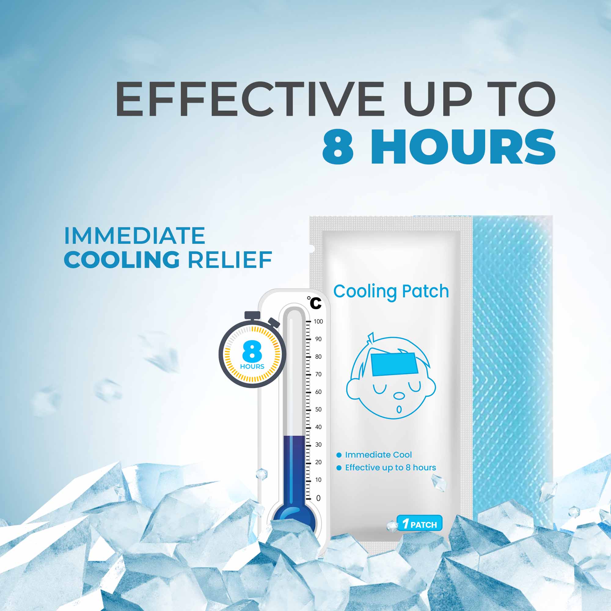 12 Piece Ultimate Cooling Patch Set