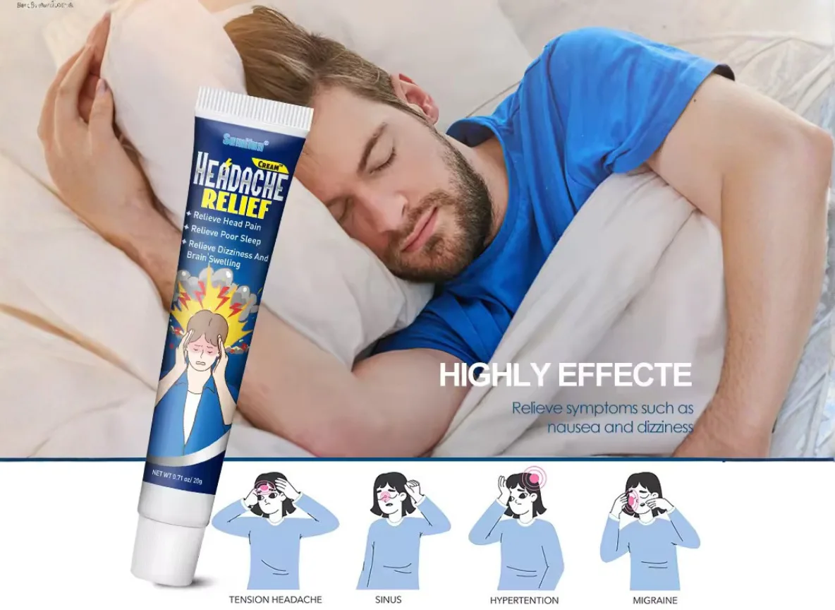 Premium Natural Headache Relief Cream