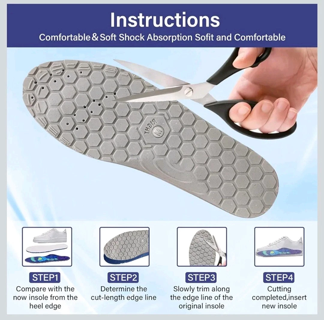 Super Magnetic Therapy Insoles 1 Pair