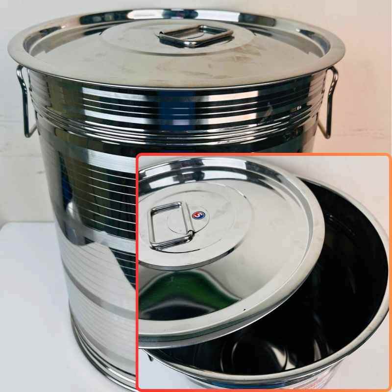 15-20 KG Size SS Steel rice container