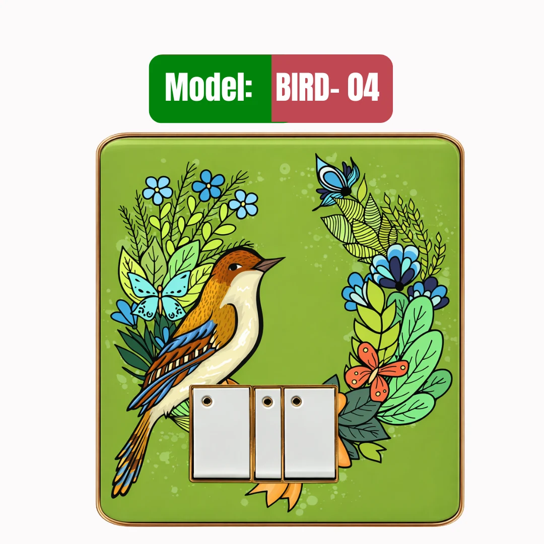 20 Piece Sticker (Model: BIRD- 04)