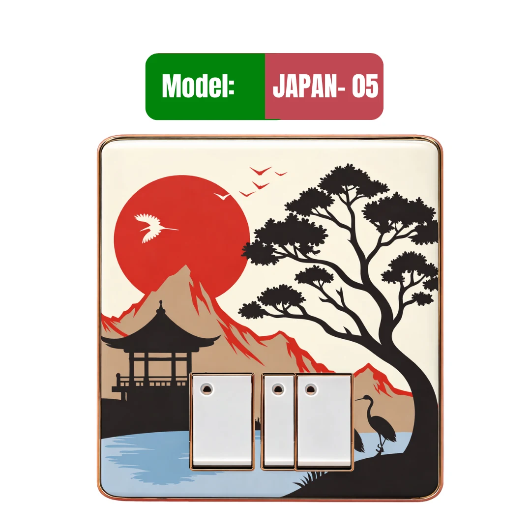 20 Piece Sticker (Model: JAPAN -05)