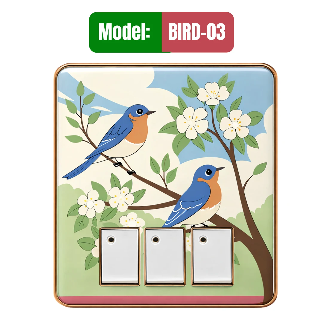 20 Piece Sticker (Model: BIRD- 03)