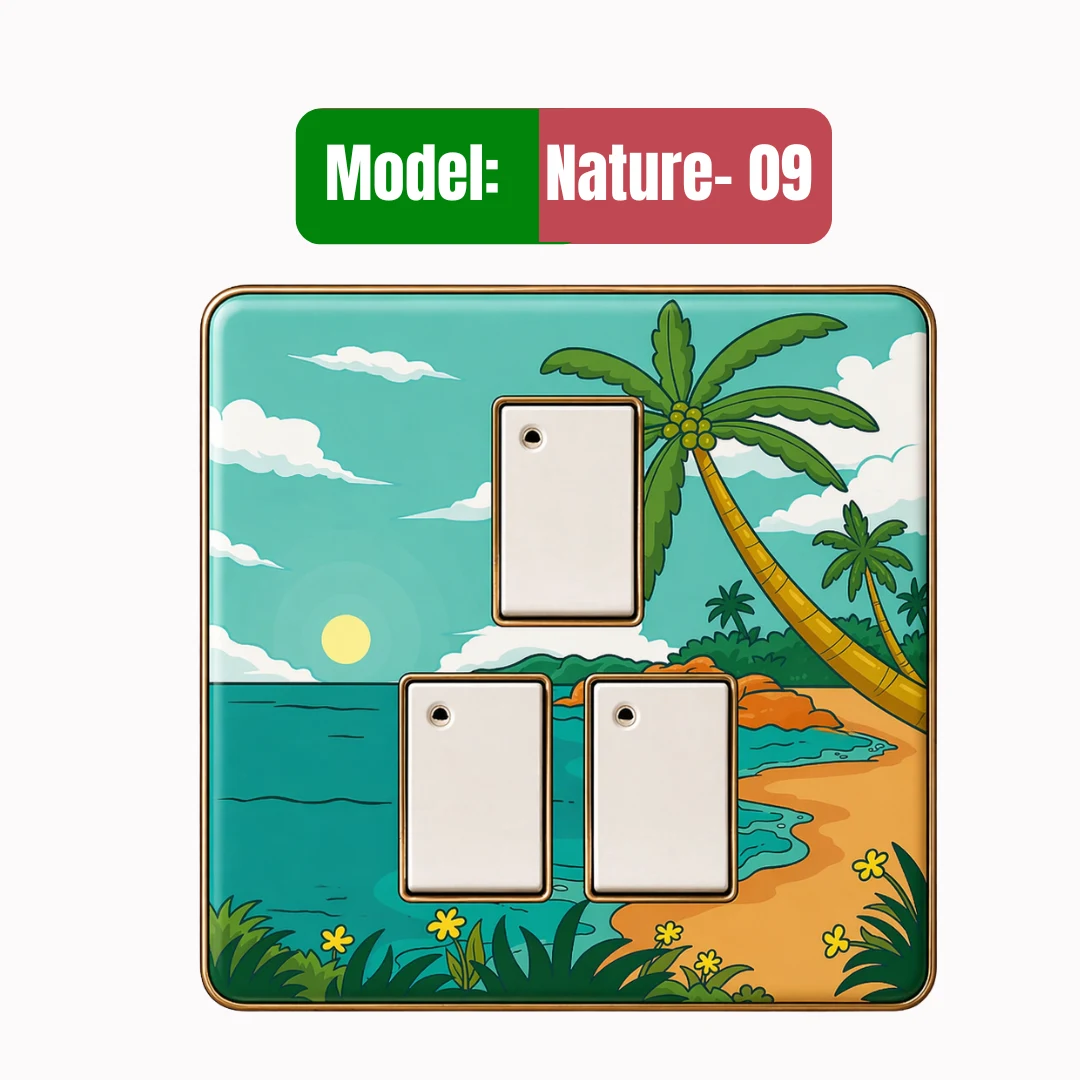 20 Piece Sticker (Model: NATURE- 09)