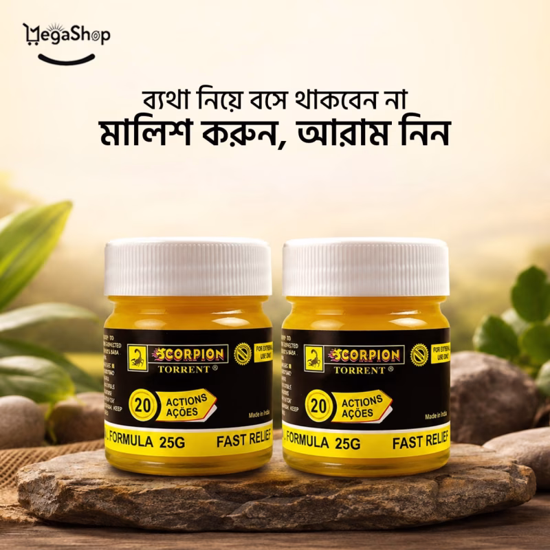 Scorpion Herbal Relief Ointment – Warming Care for Muscle & Joint Comfort