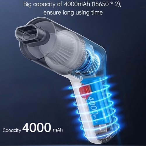 Yesido VC10 Cordless Handheld Vacuum Cleaner | 5000Pa Powerful Portable Vacuum for Car, Home & Office